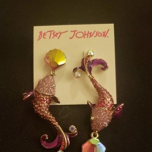 Betsey Johnson earrings